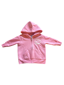 Bubblegum Zip Up Outdoorable Hoodie