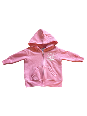 Bubblegum Zip Up Outdoorable Hoodie