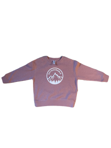 Toddler Mauve Outdoorable Crewneck Sweatshirt